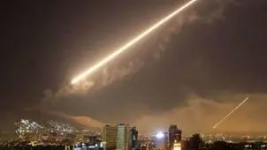 حمله موشکی به دمشق