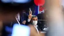 قانون‌شکنی احمدی‌نژاد بعد از ثبت‌نام در انتخابات ریاست جمهوری/ ویدئو
