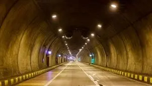 انسداد هر دو مسیر تونل نیایش از ساعت ۲۴ امشب تا ۵ صبح