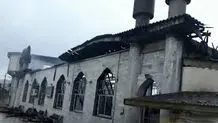 آتش‌سوزی گسترده منازل مسکونی در رشت/ تصاویر