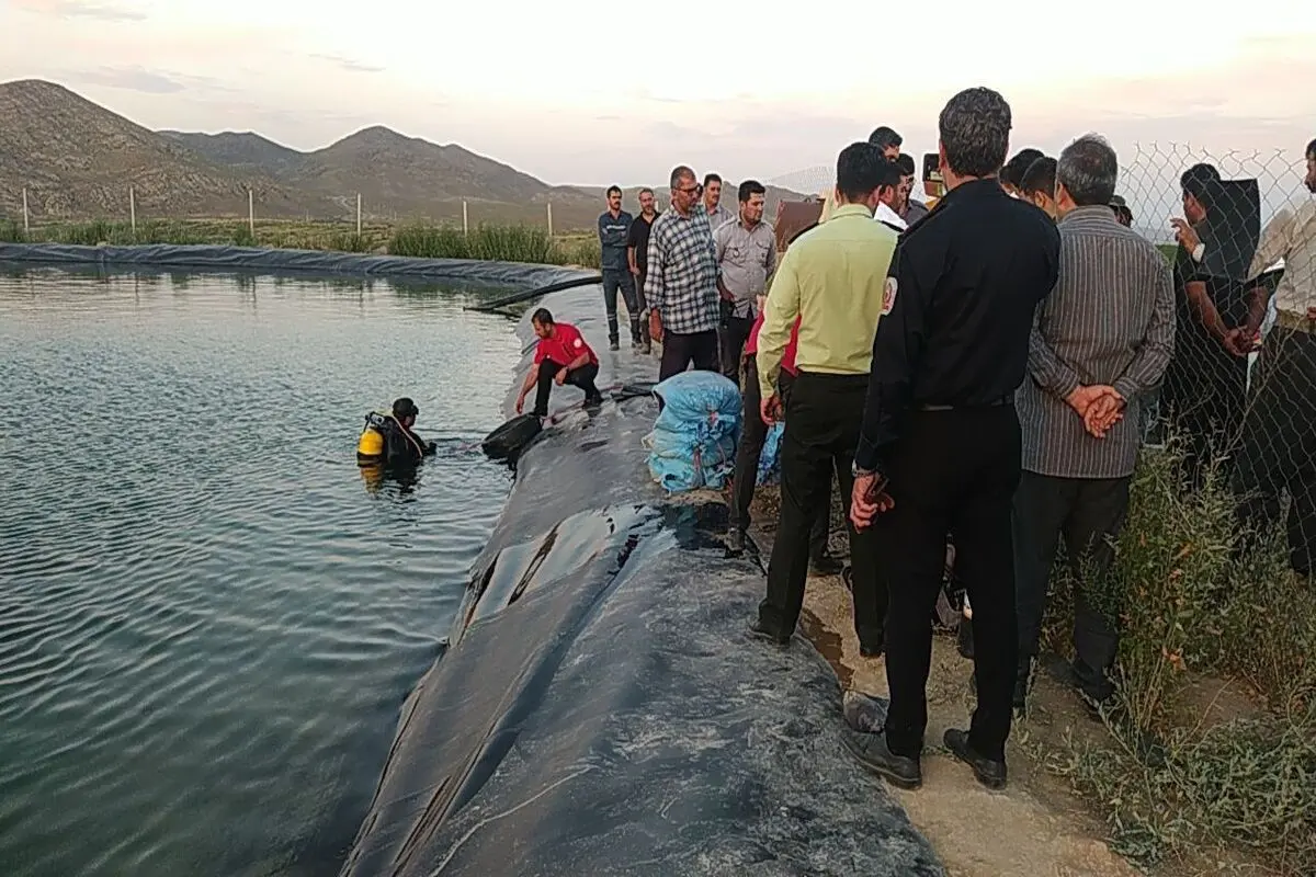 فوت جوان ۱۹ ساله بر اثر غرق شدگی در استخر کشاورزی 