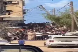 تصویری جالب از اولین نماز جمعه غزه پس از آتش بس