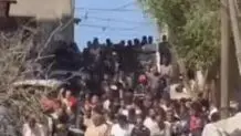 تصویری جالب از اولین نماز جمعه غزه پس از آتش بس