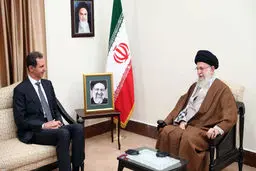 در دیدار بشار اسد با رهبری چه گذشت؟/ تصاویر