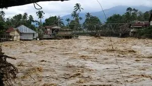 تلفات سیلاب مرگبار اندونزی به هزارو ۲۰۰ نفر رسید + ویدیو