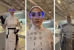 مورد عجیب نمایشگاه اینوکس کیش/ انسان‌ها به جای ربات جا زده شدند + عکس و ویدیو