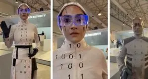 مورد عجیب نمایشگاه اینوکس کیش/ انسان‌ها به جای ربات جا زده شدند + عکس و ویدیو