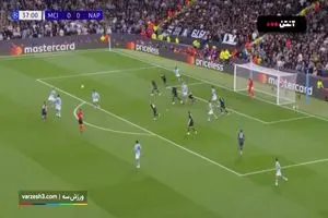 خلاصه بازی منچستر سیتی مقابل ناپولی را ببینید + ویدیو