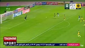 گل سوم خیبر به سپاهان را ببینید + ویدیو