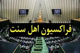فراکسیون اهل سنت مجلس: مدافع حقوق و حرمت دینی همه اقشار این ملت بزرگ هستیم