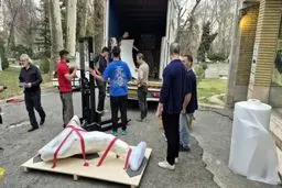 مجسمه «بندباز» به نیاوران بازگشت