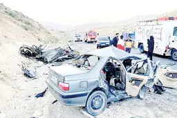 ۵۴ هزار کشته در تصادفات طی ۳ سال
