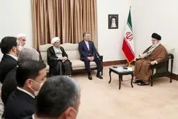 رهبر انقلاب: مصمم به تکمیل مسیر ترانزیتی شمال به جنوب هستیم که می‌تواند ترکمنستان و کشور‌های اطراف ان را به دریای عمان متصل کند