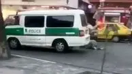ماجرای سقوط زنی از ون پلیس در گیلان‌ ‌ 