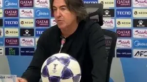 ساپینتو: به بازیکنانم افتخار می کنم