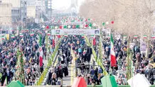 حضور گسترده مردم در جشن 45‌سالگی انقلاب
