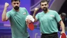 پیروزی تنیس روی میز ایران در قهرمانی جهان 