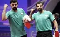 پیروزی تنیس روی میز ایران در قهرمانی جهان 