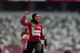 فرزانه فصیحی، اولین زن ایرانی در دوومیدانی لیگ الماس