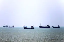 وضعیت تنگه هرمز بعد از بازگشایی + عکس