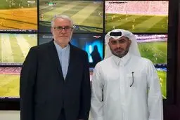السفیر الایراني في الدوحة یتابع المباحثات لنقل مباریات الموندیال عبر تلفزة الجمهوریة الاسلامیة