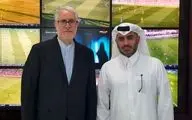 السفیر الایراني في الدوحة یتابع المباحثات لنقل مباریات الموندیال عبر تلفزة الجمهوریة الاسلامیة