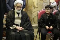 بنر تسلیت اژه‌ای برای «متعلقه مکرمه» رئیس دیوان عالی کشور/ عکس

