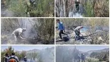 بلوار کاوه تهران آتش گرفت+ ویدئو