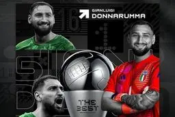 دوناروما دروازه بان سال فیفا شد

