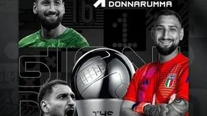 دوناروما دروازه بان سال فیفا شد

