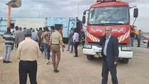 واژگونی اتوبوس در اصفهان با ۱۵ مصدوم
