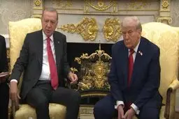 ترامپ در دیدار با اردوغان قول لغو تحریم های ترکیه را داد
