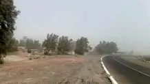 باد شدید و گرد و خاک در نقاط مختلف کشور
