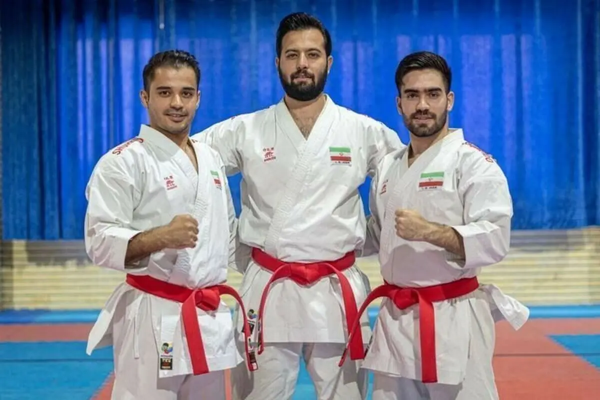 منتخب الکاتا الایرانی یحرز البرونزیة فی بطولة آسیا للکاراتیه