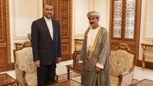 أمیر عبداللهیان یلتقی وزیر المکتب السلطانی فی مسقط