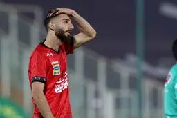 مهاجم پرسپولیس در آستانه بازی با مس مصدوم شد