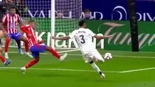 گل اول رئال مادرید به اتلتیکو مادرید + ویدئو