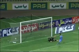 گل دوم چادرملو به پرسپولیس+ ویدئو
