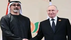مقام روس: پوتین با ولیعهد ابوظبی درباره مساله اوکراین مذاکره کرد