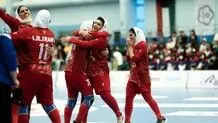 برتری دختران هندبالیست ایران مقابل هنگ کنگ