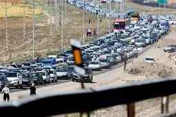 ترافیک سنگین در محورهای منتهی به مرزهای اربعین

