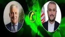 Iran, Italy FMs discuss regional developments