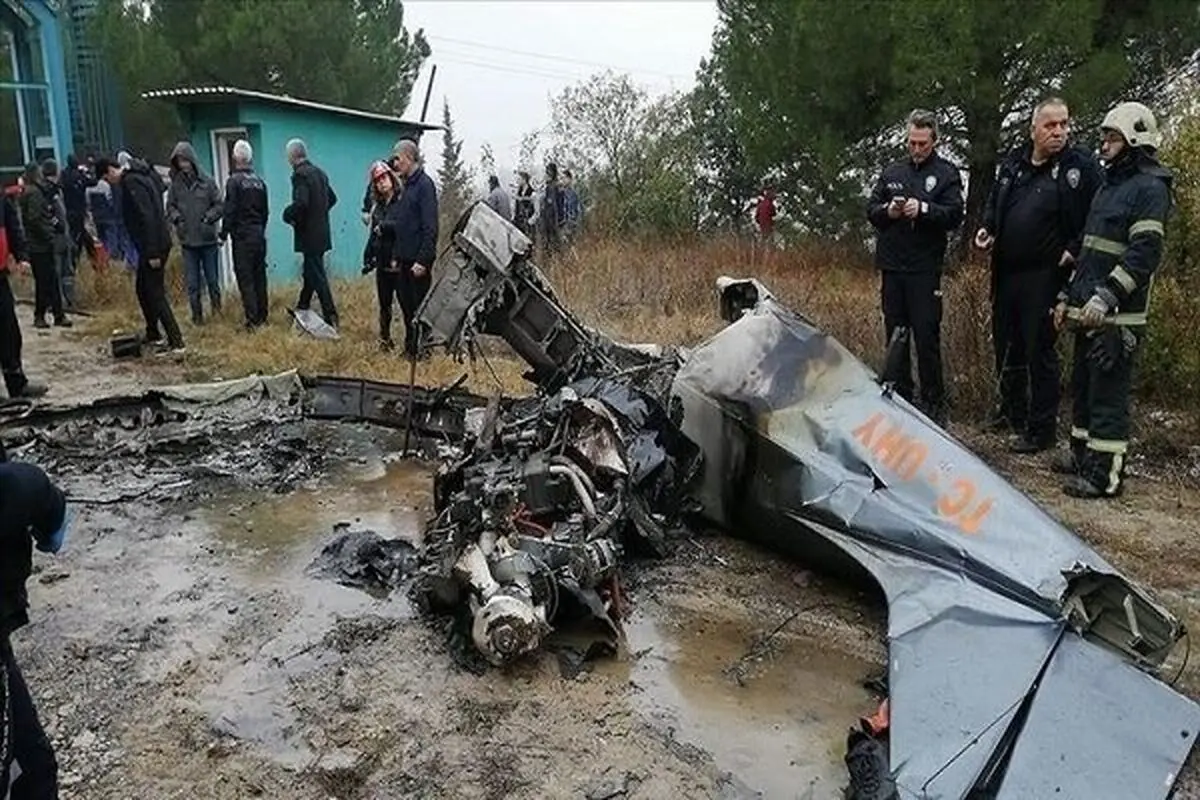 Plane crash in northwestern Turkey's Bursa kills 2