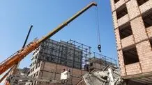 ریزش آوار ساختمانی در خیابان میرداماد/ ۴ نفر مصدوم شدند