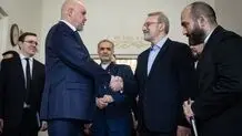 ۲ عکس از علی لاریجانی در دیدار با وزیر انرژی و سفیر سابق روسیه 