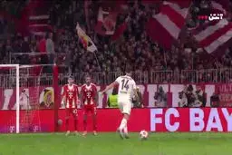 گل اول ماینتس به بایرن مونیخ+ ویدئو