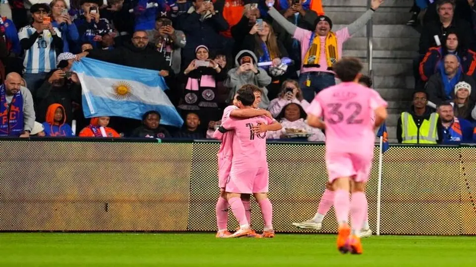 اینترمیامی با درخشش مسی صعود کرد