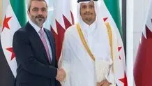 دیدار وزرای خارجه سوریه و قطر در دوحه