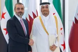 دیدار وزرای خارجه سوریه و قطر در دوحه