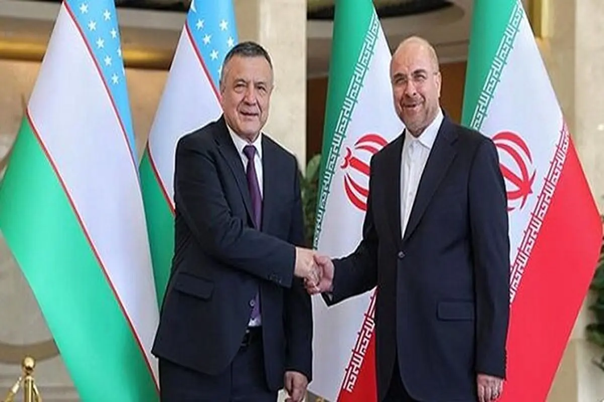 Iran, Uzbekistan parliament speakers hold meeting in Tehran